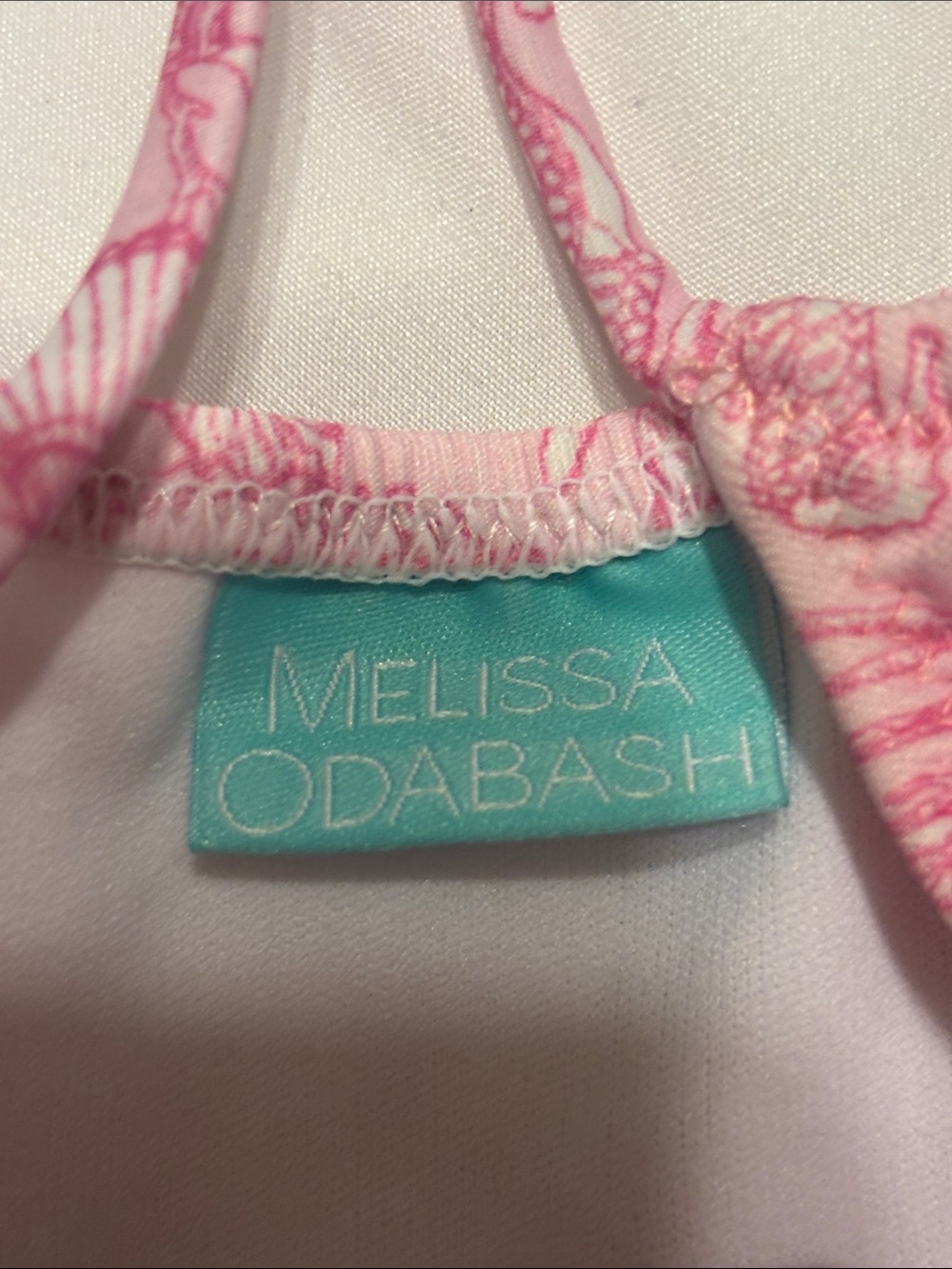 Melissa Odabash Pink seashell Swimsuit child’s 12